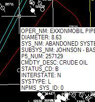 Pipeline GIS Information Sample